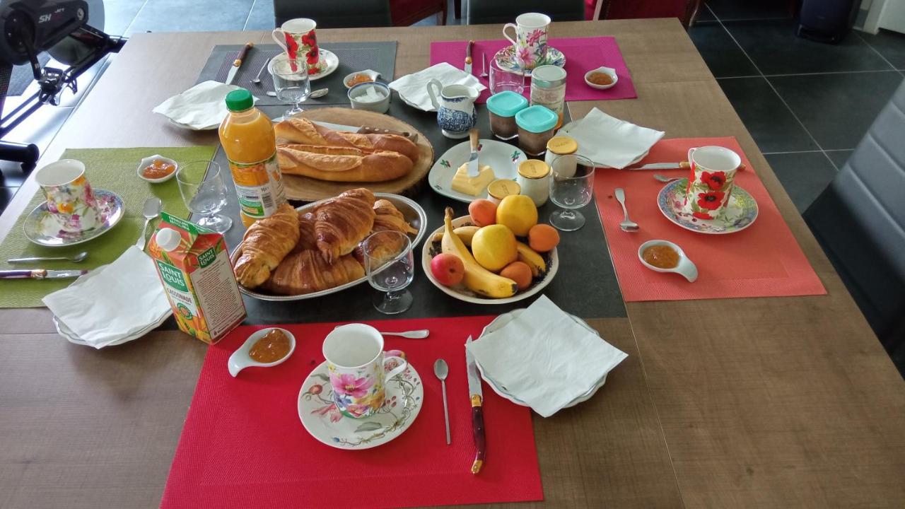 B&B Du Cerisier, Diner Sur Demande Noyers  Buitenkant foto
