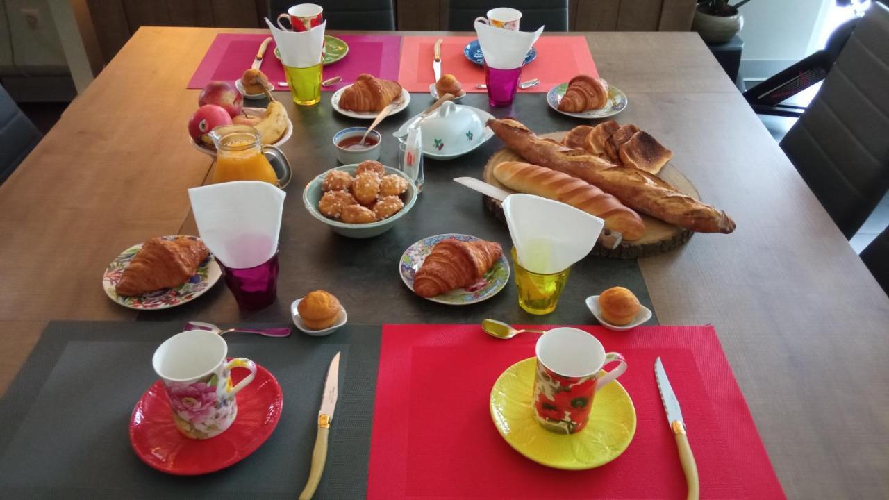 B&B Du Cerisier, Diner Sur Demande Noyers  Buitenkant foto
